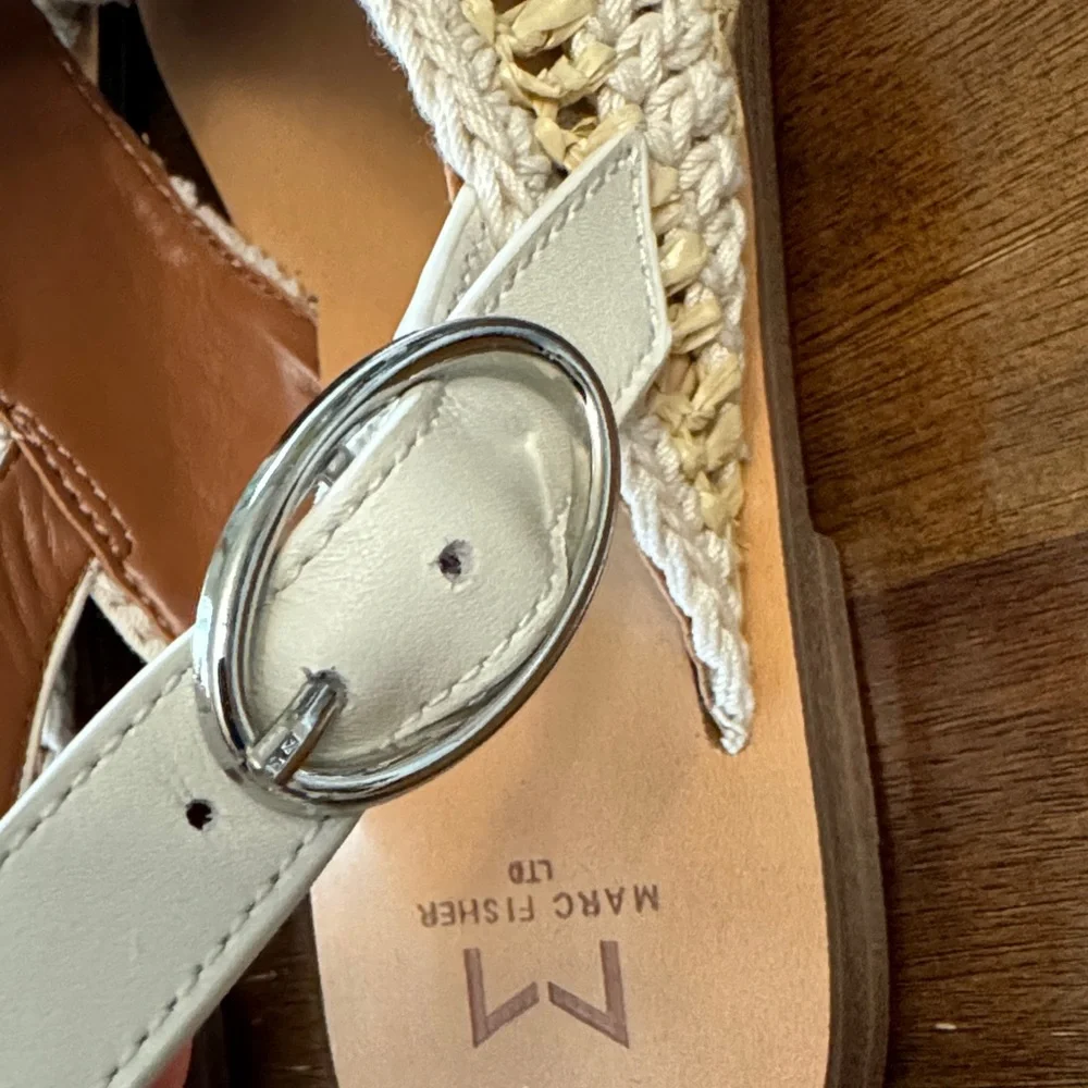 Marc Fisher womens LonnieFlat‎ Sandal Size 6